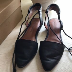 Lucky Brand leather flats size 5